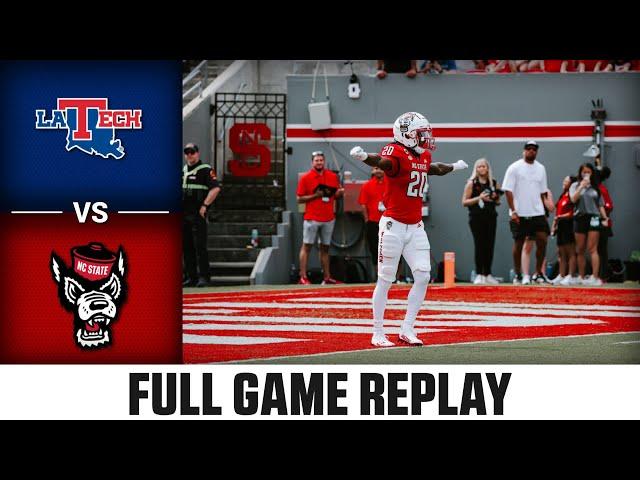 Louisiana Tech vs. NC State Full Game Replay | 2024 ACC Football