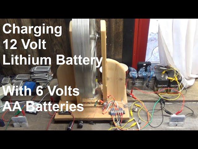 Charging 12 Volt Battery With 6 Volts On Bedini Motor SSG