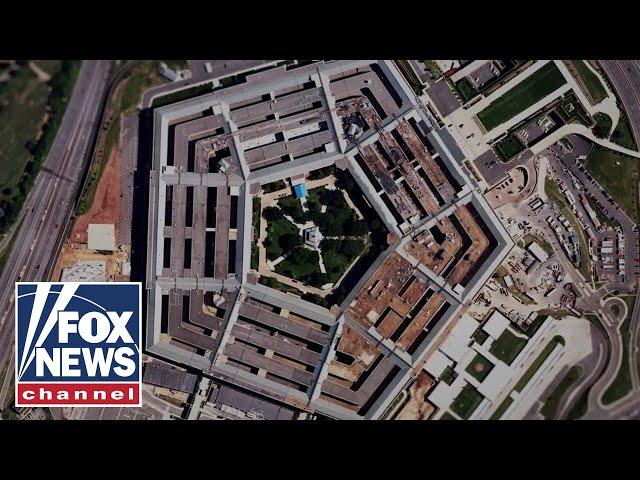Defense officials hold press briefing at the Pentagon