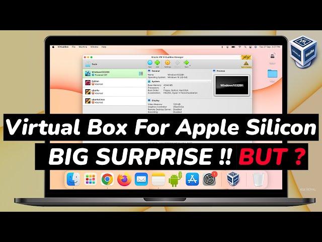 VirtualBox For M1 Or M2 Mac is HERE