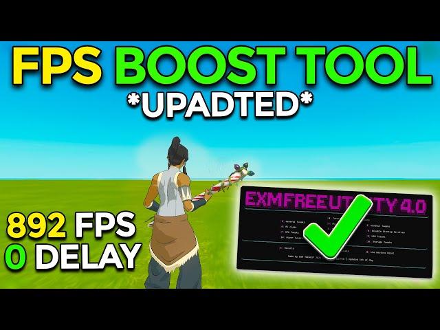 *ULTIMATE* Fps Boost Tool (Boost Fps, Lower Input Delay & Latency)