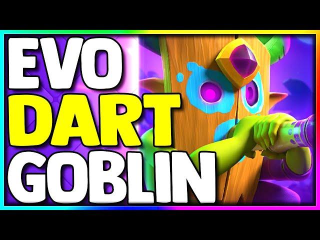 The *BEST* Evo Dart Goblin Deck in Clash Royale