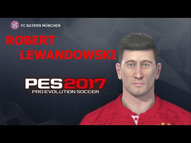 PES 17 - ROBERT LEWANDOWSKI | PERFECT FACE