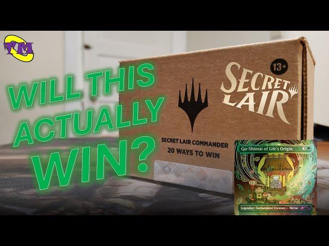 Can This Deck Even Win??? | Secret Lair Commander Deck: 20 Ways to Win Unboxing | TM MTG