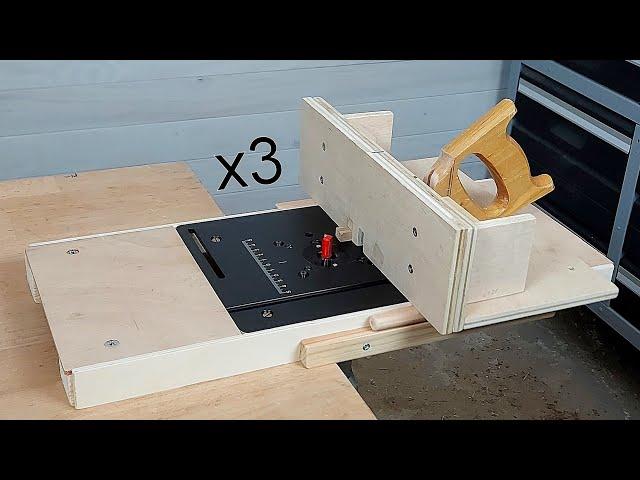 Improved Multi-Size Box Joint Jig for Router Table