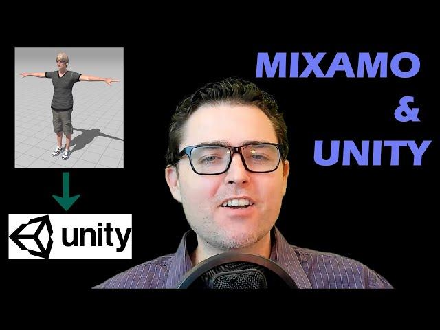 How to Import and Animate Free Mixamo Character Assets in Unity 3D - Basic Tutorial for Unity Games