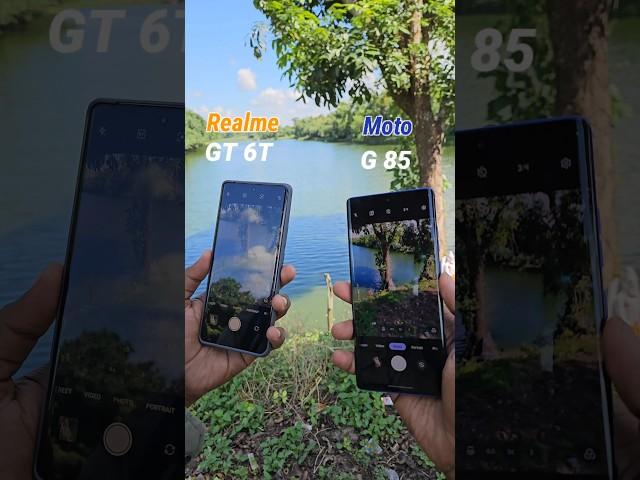 Realme GT 6T vs Moto G 85 Zoom Test #realmegt6t #motorola #g85 #zoom #shorts #shortvideo