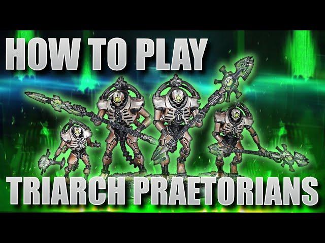 How to Play Necron: Triarch Praetorians