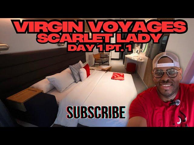 Day 1 on Virgin Voyages Scarlet Lady! | Worth the Hype? - You Judge