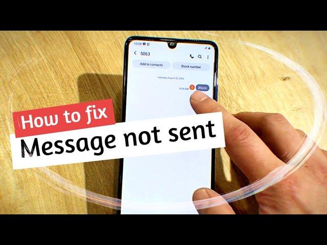 How to unblock short code SMS Samsung / Message not sent / Premium SMS