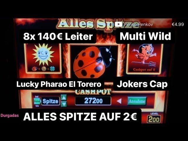 Alles Spitze EL Torero Lucky Pharao  Merkur Magie Casino Multi Wild Spielothek Spielhalle Automat