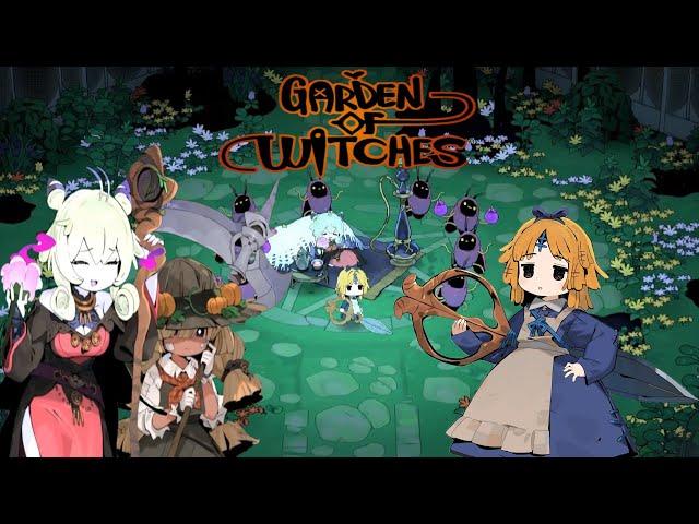 Garden of Witches 魔女の庭 Demo Gameplay - 2D Action Roguelite with Cute Scissor Wielding Witch