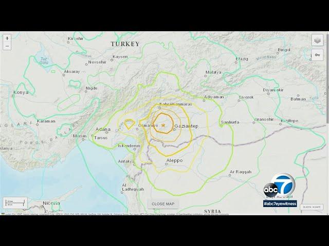 Massive earthquake rocks Turkey