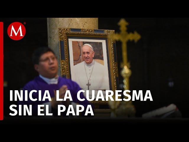 El Papa Francisco estable, pero ausente en el Miércoles de Ceniza