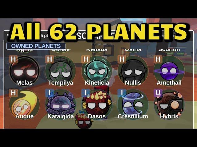 FIND THE PLANETS How to Get ALL 62 PLANETS Roblox