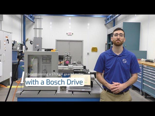 Commissioning a STOBER Geared Motor with a Bosch Drive