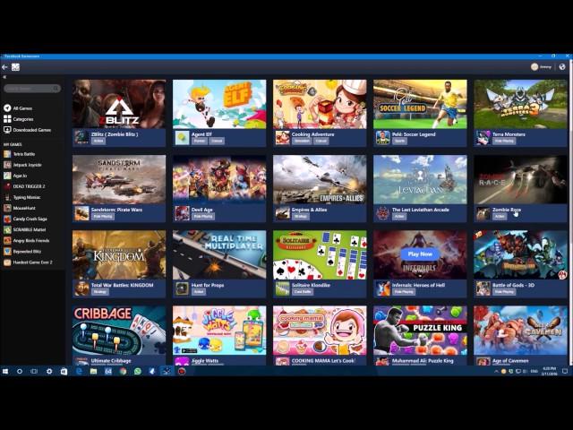 Facebook Gameroom: Quick Demo & Initial Impressions