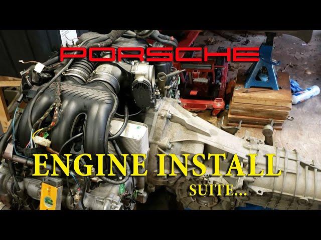 Porsche m96 engine swap installation