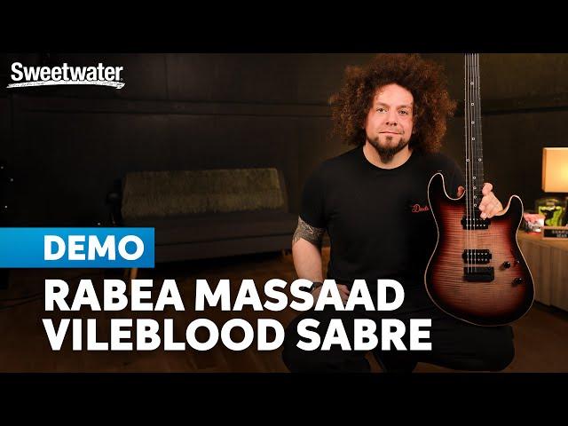 Rabea Massaad Demos his Ernie Ball Signature Guitar