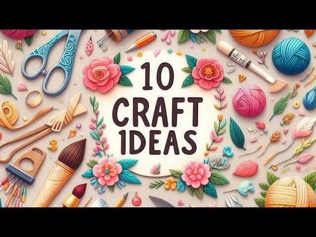 Easy Handmade Gifts Ideas  Beautiful Decorations Craft Ideas with Foam EVA  10 DIY Crafts Ideas