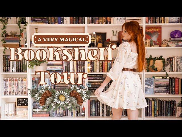 Bookshelf Tour // my magical home library