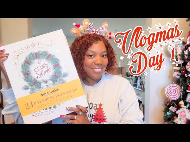 VLOGMAS 2024 | THIS YEARS ADVENT CALENDARS | FAMILY ROOM CHRISTMAS DECOR