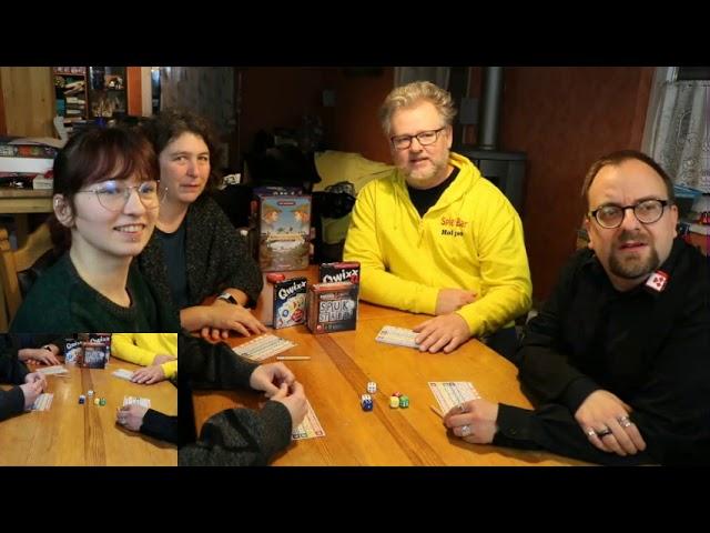 001 Brettspielgeschnuddel Qwixx Bonus und Spukstaben