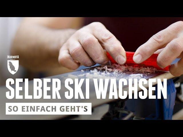 Selber Ski wachsen in 10 Minuten - wir wachsen uns einen!