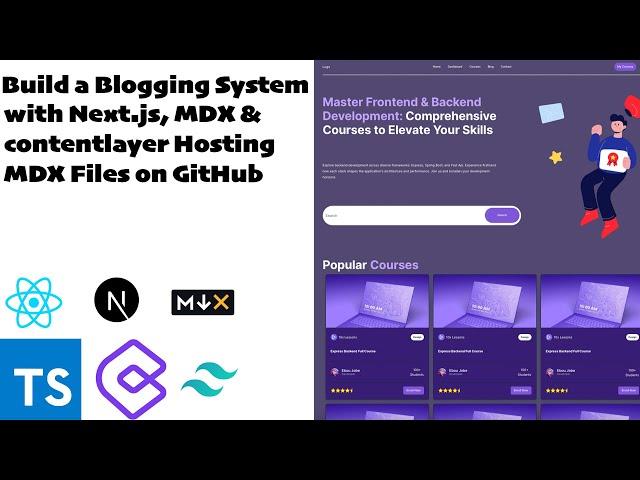 Build a Blogging System with Next.js, MDX, and ContentLayer, Hosting MDX Files on GitHub: Part 2