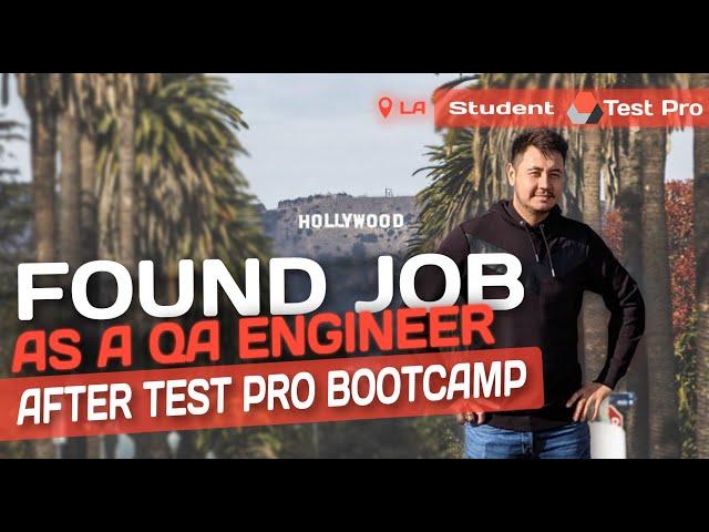 Almas Found Job As a QA Engineer After Test Pro Bootcamp