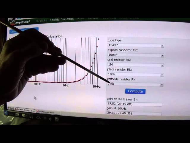 Cathode Bypass Capacitors: How they Affect Gain and Tone