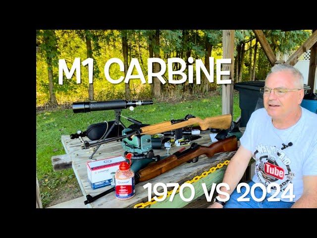 Crosman M1 carbine 1970 vs 2024 (full auto) Bb plinking at 15 yards! Which one will win?