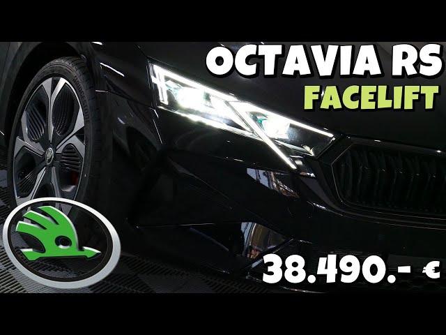 SKODA OCTAVIA RS I 265 PS I BLACK-MAGIC PERLEFFEKT I 19" I CANTON I FÜR 38.490.- Euro