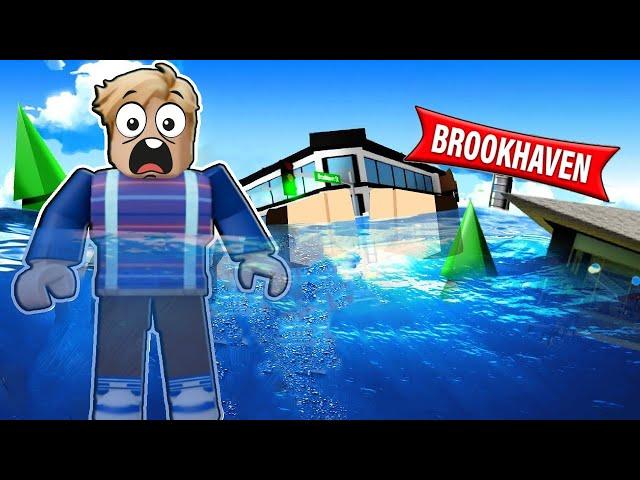 Brookhaven Şehrini Su Bastı! -   Roblox Brookhaven RP