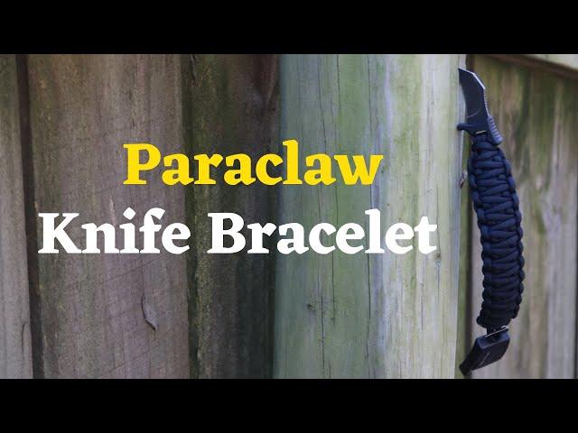 Outdoor Edge Paraclaw Knife Bracelet Review & Test Cutting