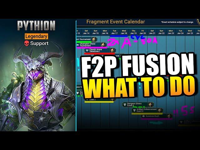 PYTHION FUSION PLAN for F2P/Low-spenders! | Raid: Shadow Legends