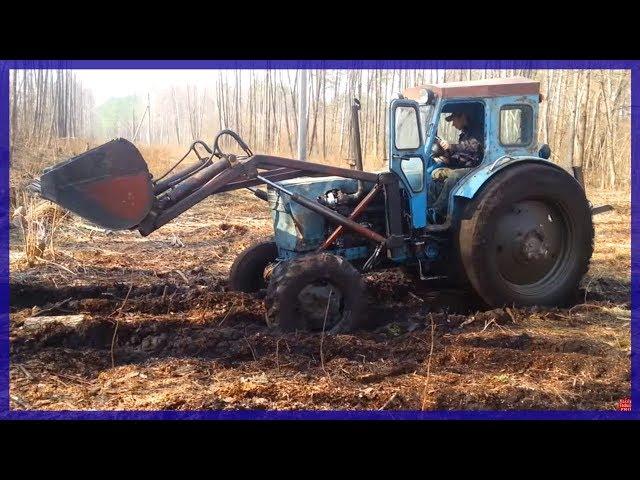 Трактора Беспощадно Буксуют. Авторская Подборка.