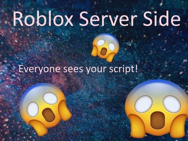 How to make  Server Side System | ROBLOX | Easy