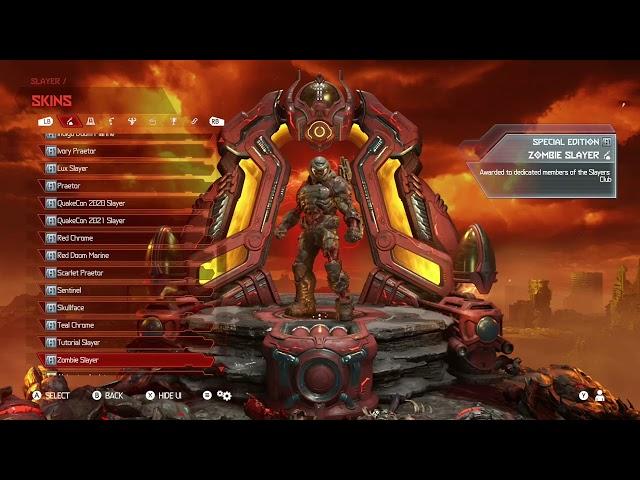 Doom Eternal | All Slayer Skins Showcase