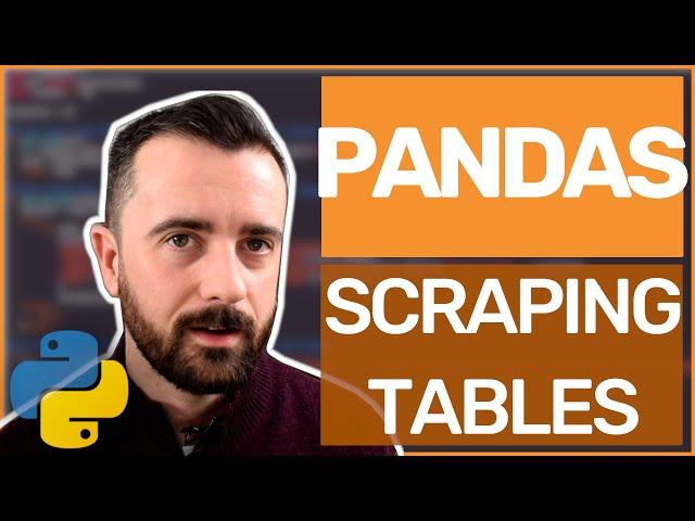 Scrape HTML tables easily with Pandas and Python