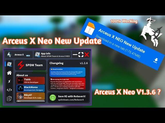 Arceus X Neo Executor Mobile Latest Version Released | New Update Arceus X Neo & Key Bypass |