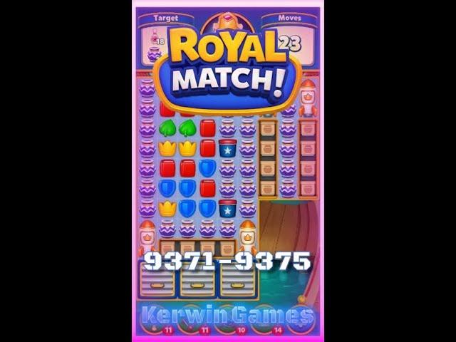 Royal Match Level 9371 9372 9373 9374 9375 - No Boosters Gameplay