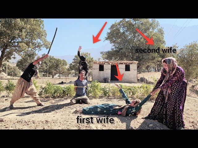 Threatening the second wife and her men to destroy the life of the first wife.....