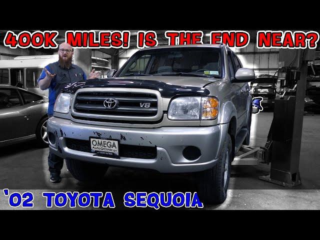 Is 400K miles the end of the road for this '02 Toyota Sequoia? See the CAR WIZARD's inspection