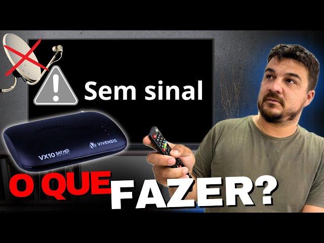 TV Vivensis Sem Sinal Nova Parabólica - Passo a Passo para Resolver!