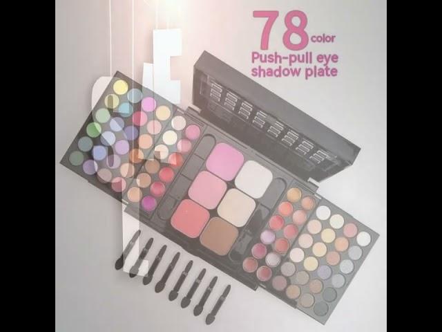 78 Colors Makeup Set Shading Powder Lipstick