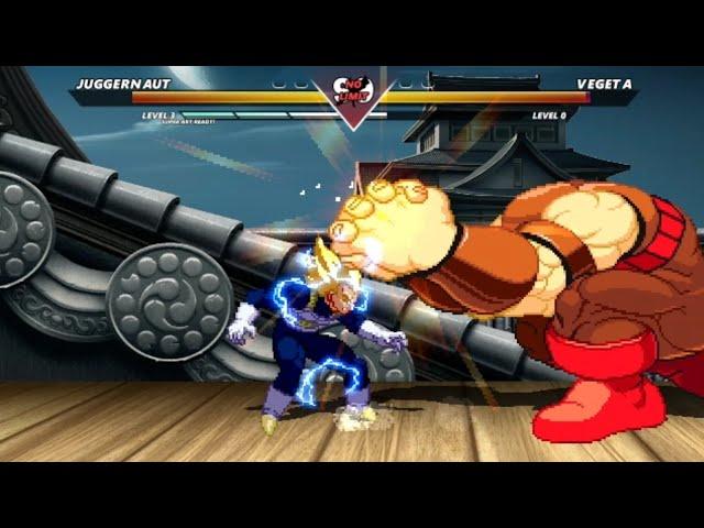 JUGGERNAUT vs VEGETA - High Level Insane Fight !