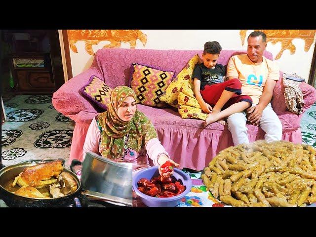 احمد مش عاجبه الوضع وزعلان والمحشى الفلاحي على اصوله بطعم وريحه زمان