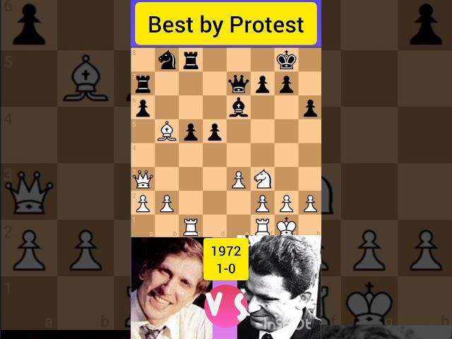 Fischer vs Spassky, 1972 #chess