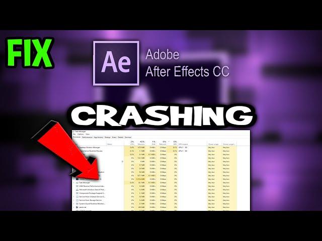 Adobe After Effects – How to Fix Crashing, Lagging, Freezing – Complete Tutorial